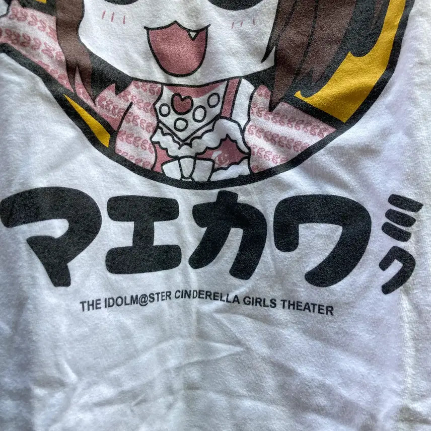 [BUNJANG] The Idolmaster Cinderella Girls Maekawa Miku Graphic T-Shirt / [M] 아이돌마스터 신데렐라 걸즈 마에카와 미쿠 그래픽 반팔 티셔츠