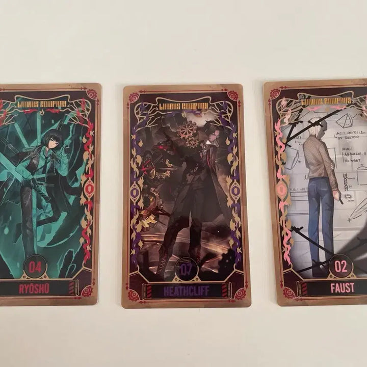 [BUNJANG] Limbus Company Arcana Card Bundle Set / 림버스 애니메이트 페어 아르카나카드 일괄판매