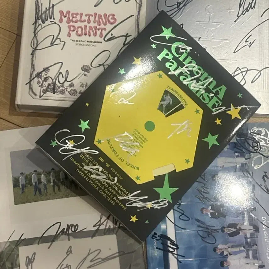 [BUNJANG] ZB1 ZEROBASEONE Signed Album Set (5 Types) / 제베원 제로베이스원 친필싸인앨범 5종