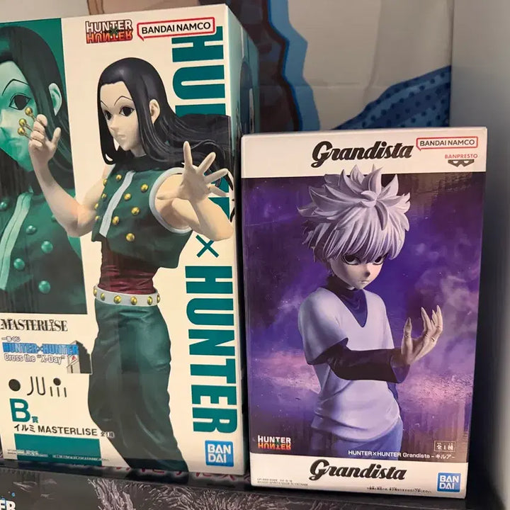 [BUNJANG] Hunter x Hunter Illumi Master Stars Piece &amp; Grandista Killua Figure Bundle / 택포10)헌터헌터 제일복권 이르미&amp;그란디스타 키르아 일괄 판매