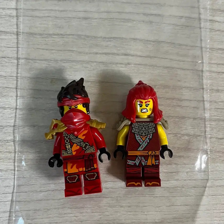 [BUNJANG] LEGO Dragon Racing Kai &amp; Wildfire Figure Bundle / 레고 드래곤라이징 71844 카이,와일드파이어 피규어 일괄 판매