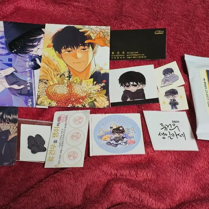 [BUNJANG] Demutjoo Ryu Geonwoo Birthday Goods Bundle Set / 데못죽 류건우 생일 굿즈