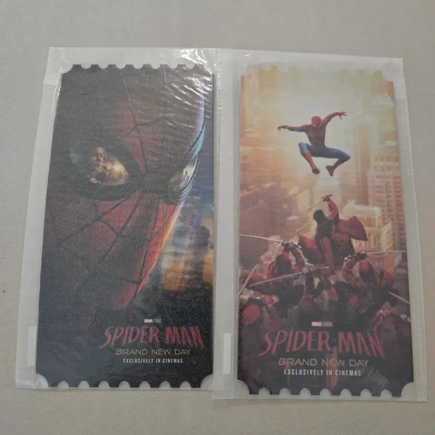 [BUNJANG] Spider-Man: Brand New Day Original Ticket Megabox Exclusive Merchandise / 스파이더맨: 브랜드 뉴 데이 오리지널 티켓 오티 메가박스 굿즈 특전