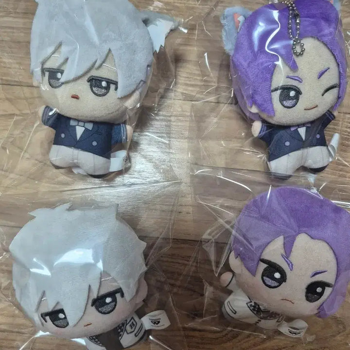 [BUNJANG] Blue Lock Nagi &amp; Reo Chibi Plush Bundle Set / 블루록 나기 레오 치비구루미 누이 4개 일괄