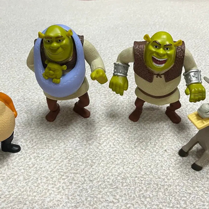 [BUNJANG] Shrek 4-Figure Set / 슈렉 피규어 4종 세트
