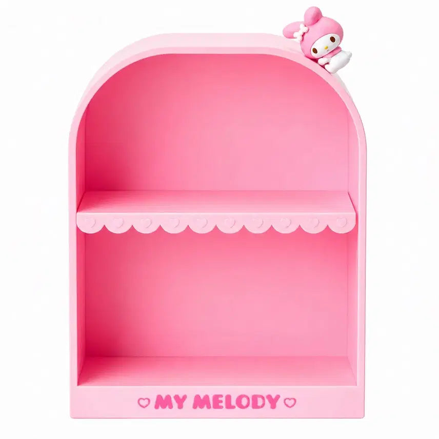 [BUNJANG] Sanrio Original My Melody Decorative Storage Series Full Set (Netting, Hooks, Tray, Shelf) / [미개봉/신상] 산리오 오리지널 장식 수납 시리즈 풀세트 마이멜로디 네트망+ 후크 3p 세트+ 후크 트레이+ 아치형 장식 선반