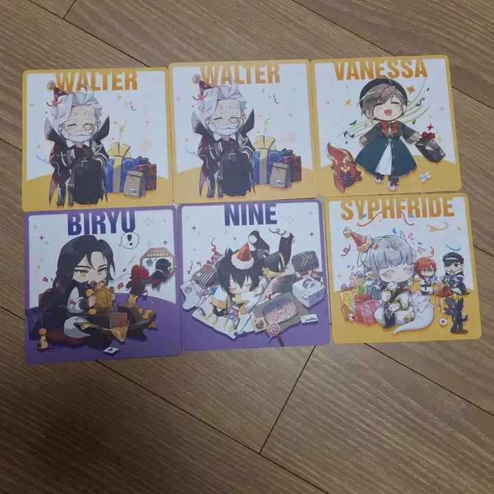 [BUNJANG] Lord of Heroes Character Coaster Set / 로드오브히어로즈 로오히 코스터