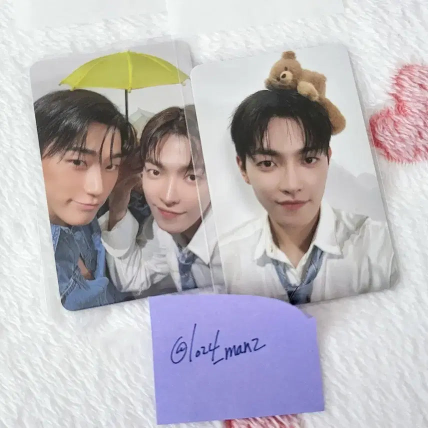 [BUNJANG] ATEEZ San &amp; Hongjoong MAP THE SOUL Seoul Lucky Draw Unit Photocard Set / ATEEZ MAPDAL SEOUL LD hj san unit 에이티즈 맵달 서울 럭드 인프피즈 유닛 홍중 세트