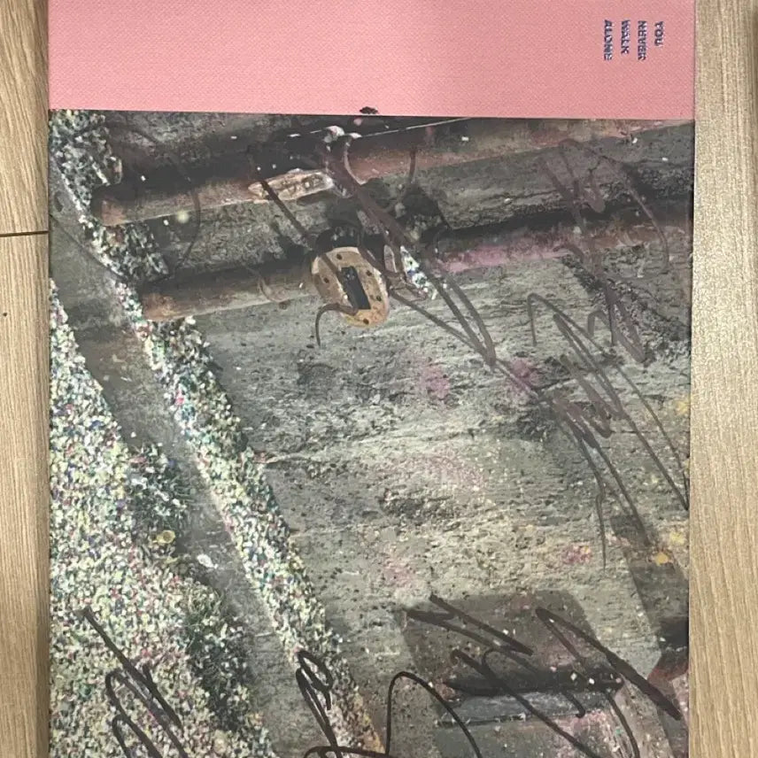 [BUNJANG] BTS (Bangtan Boys) Autographed Album YOU NEVER WALK ALONE / 방탄소년단 (BTS) 친필싸인 앨범 YOU NEVER WALK ALONE