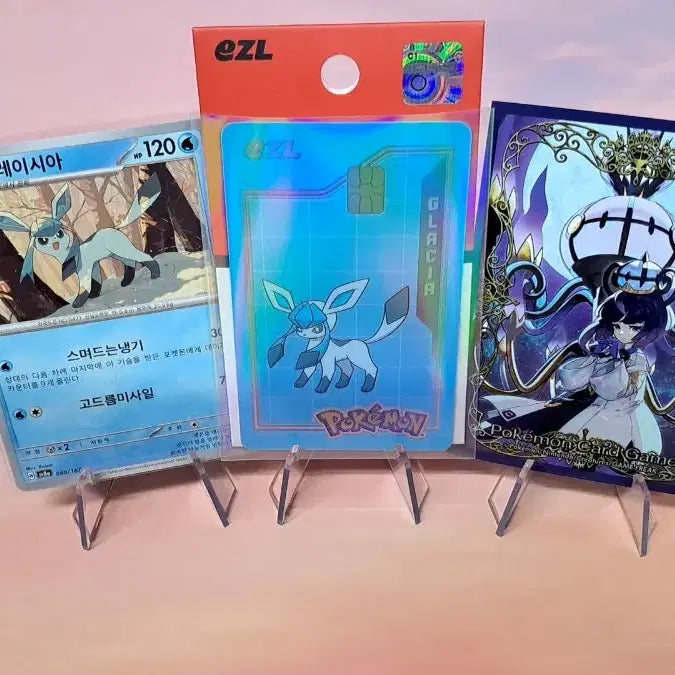 [BUNJANG] Pokemon 30th Anniversary Limited Edition EZL Glaceon Transit Card / 포켓몬 30주년 한정판 이즐(ezl) "글레이시아" 교통카드 + "사은품 증정"
