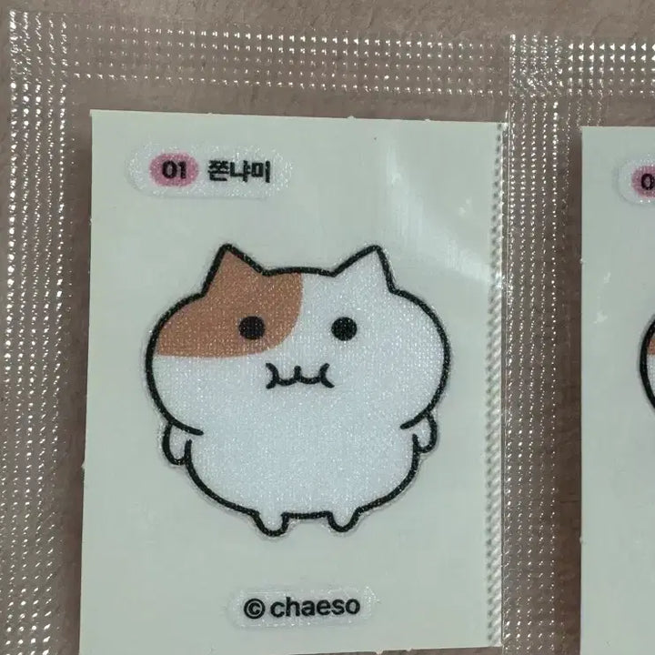 [BUNJANG] Jjonnyami Sticker Mini-Pack Sealed / 쫀냐미 띠부실 판매 (01 쫀냐미)