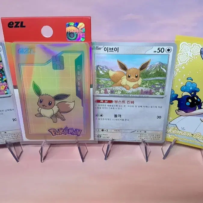[BUNJANG] Pokemon 30th Anniversary Limited Edition Eevee ezl Transportation Card / 포켓몬 30주년 한정판 이즐(ezl) "이브이" 교통카드 + "사은품 증정"