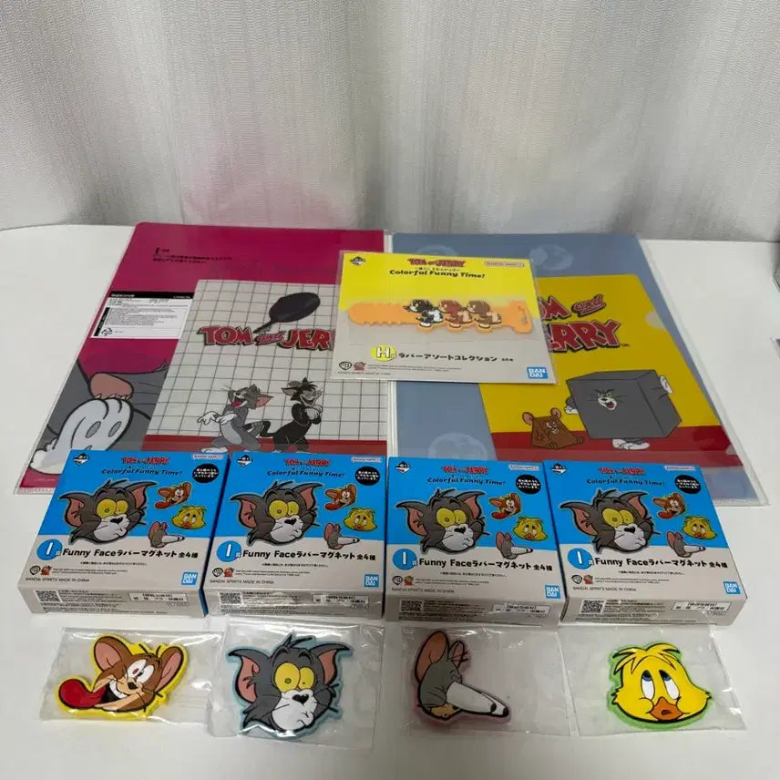 [BUNJANG] Tom and Jerry Ichiban Kuji Lottery Goods Set (7 types) / 톰과제리 제일복권 쿠지굿즈세트 7종