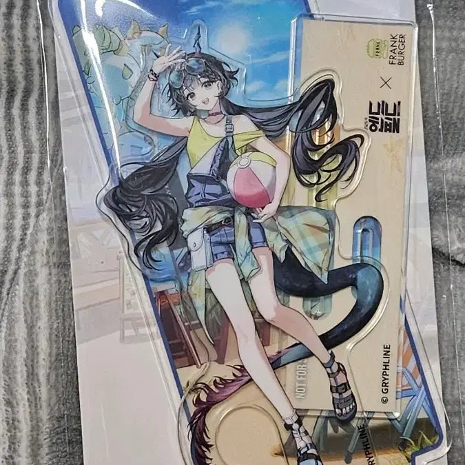 [BUNJANG] Endfield Frank Burger Jincheonwoo Acrylic Stand / 엔드필드 프랭크버거 콜라보 진천우 아크릴 스탠드