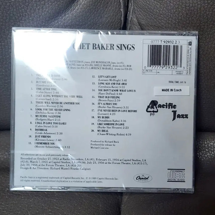 [BUNJANG] Chet Baker The Best of Chet Baker Sings CD / 쳇베이커 베스트 CD