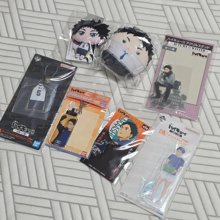 [BUNJANG] Haikyuu!! Akaashi Keiji Merchandise Bundle Set / (무료배송) 하이큐 아카아시 케이지 굿즈 일괄 [탈덕처분목적]