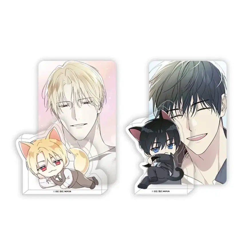 [BUNJANG] Guiding Hazard Acrylic Stand Mini Photo Set Can Badge Set / 가이딩 해저드 아크릴 스탠드 미니픽 세트 캔뱃지 세트