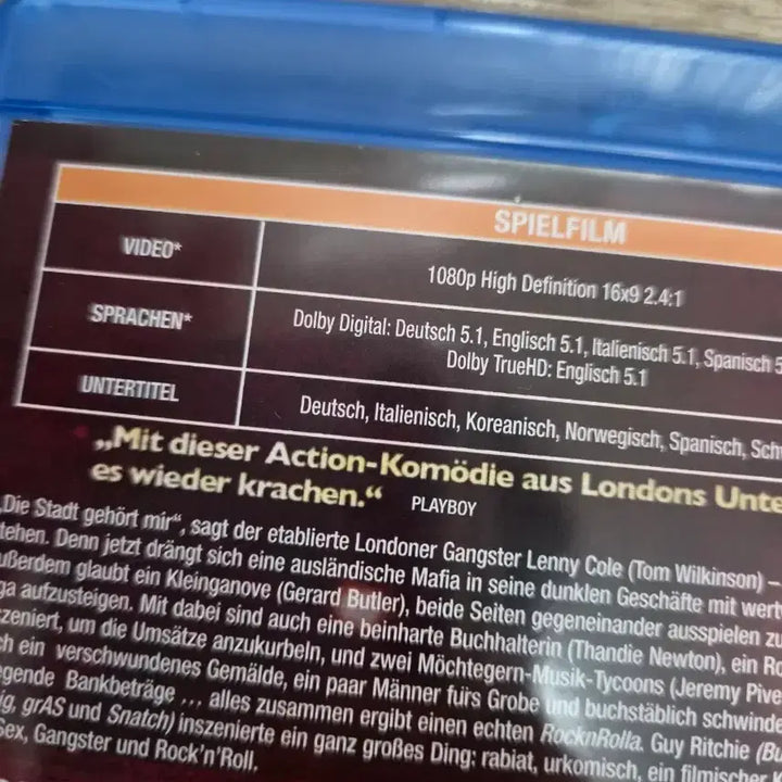 [BUNJANG] Rock n Roller Blu-ray German Edition / 락 앤 롤라 블루레이
