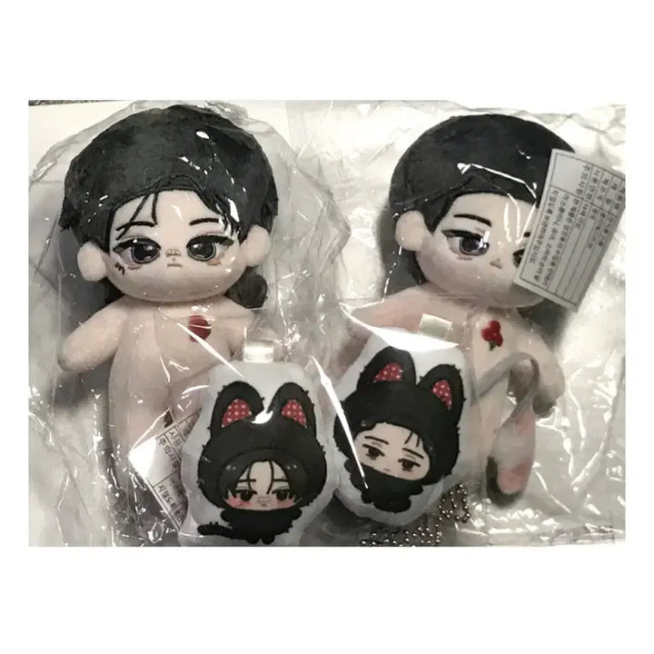 [BUNJANG] Joo Pyeongseok "Ppodeung Pyeonghwa" "Ppodeung Incheol" Cushion Keychain Plush Doll Set / 주의평화 주평 비공굿 뽀둥평화 뽀둥인철 쿠션키링 누이 레봄