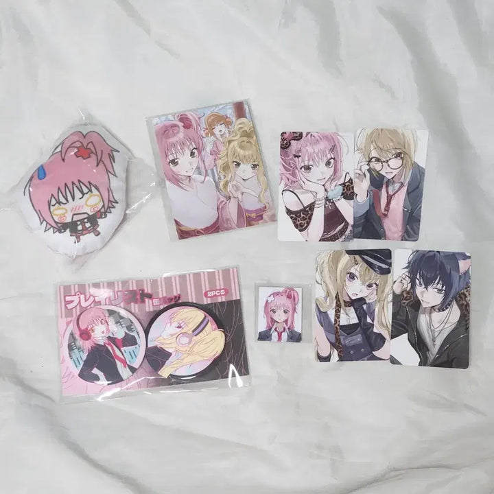 [BUNJANG] Character Transformation Cardcaptor Sakura (CCSakura) Amajiki Lulue Seramaru Toma Bundle Set Photocard, Badge, Cushion Doll / 캐릭캐릭체인지 캐캐체 아무 루이 세라 토마 통판 포토카드 뱃지 쿠션인형 등 일괄