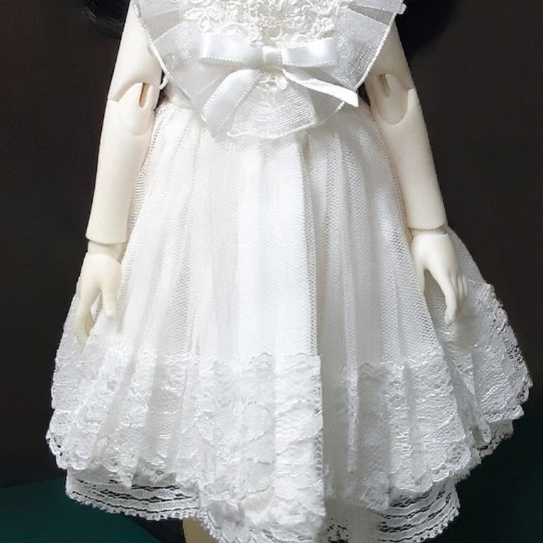 [BUNJANG] XMYA Shop White Dress with Head Accessory / USD xmya샵 드레스