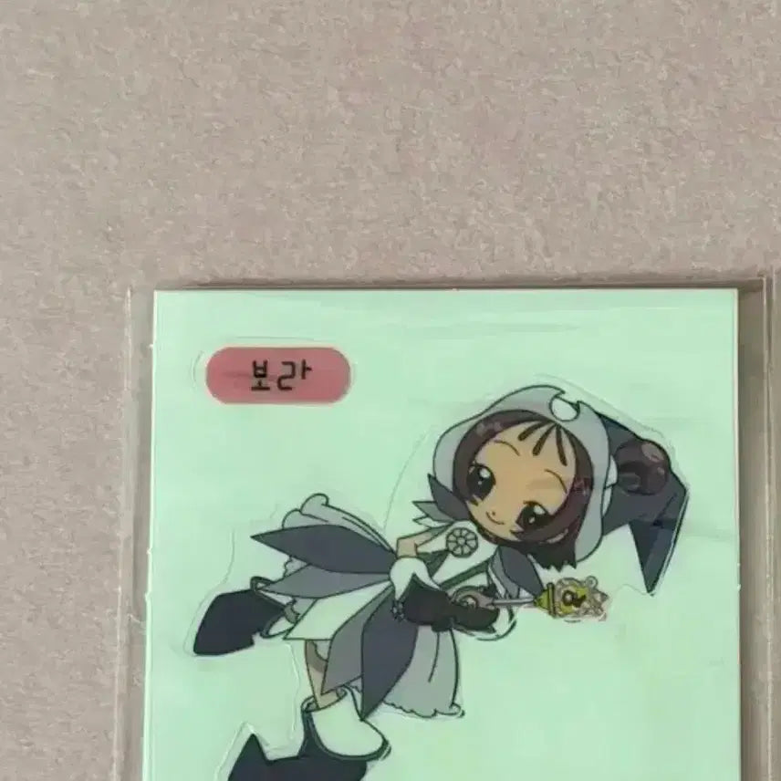 [BUNJANG] Magical Doremi Seal Sticker Classic Stationery Large Seal Sticker / 꼬마마법사레미 씰스티커 고전문구 왕씰스티커