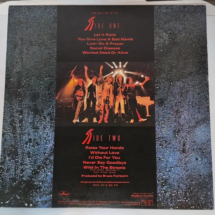 [BUNJANG] Bon Jovi Slippery When Wet LP / bon jovi slippery when wet lp