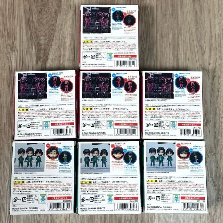 [BUNJANG] Squid Game Mini Figure Bundle Set / (일괄) 아츠제로 미니 시리즈 오징어 게임 피규어 세트