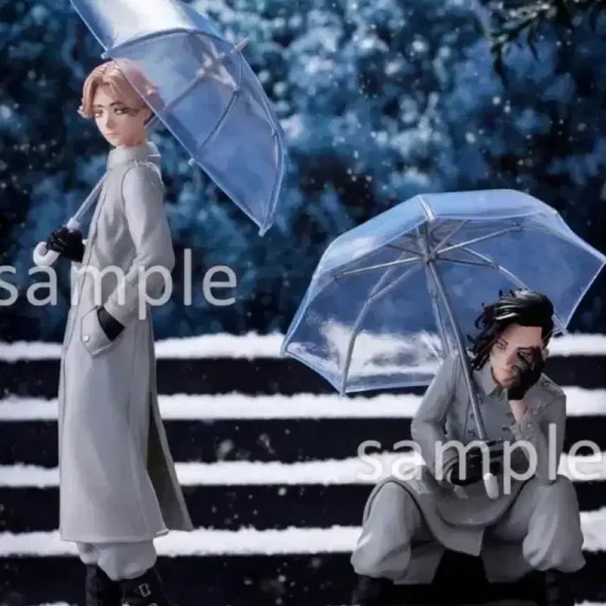 [BUNJANG] Tokyo Revengers Senjō no Yukigeshō Inui Seishu &amp; Kokonoi Hajime Prize Figure Set / 도쿄 리벤저스 도리벤 전장의 눈꽃 이누피 이누이 세이슈 코코노이 하지메 타이토 쿠지 브타 피규어 양도