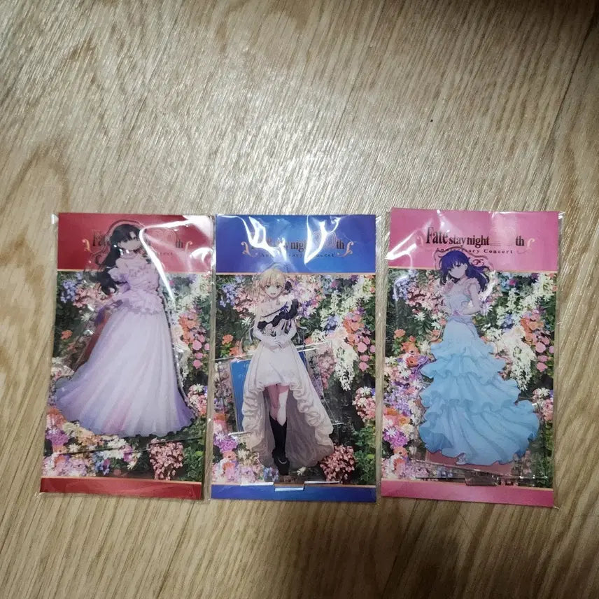 [BUNJANG] Fate 20th Anniversary Acrylic Stand / 페이트 20주년 아크릴 팝니다