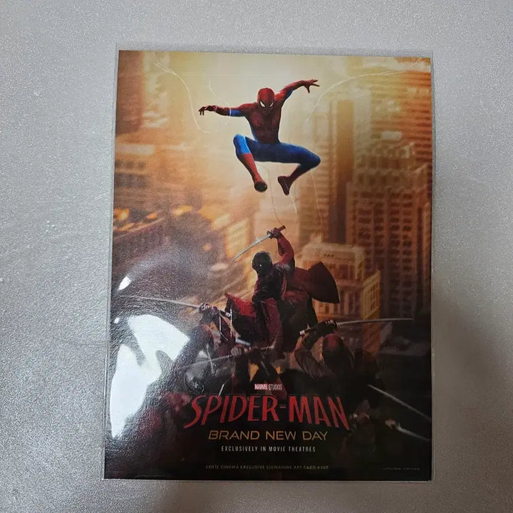 [BUNJANG] Spider-Man Art Card / 스파이더맨 아트카드