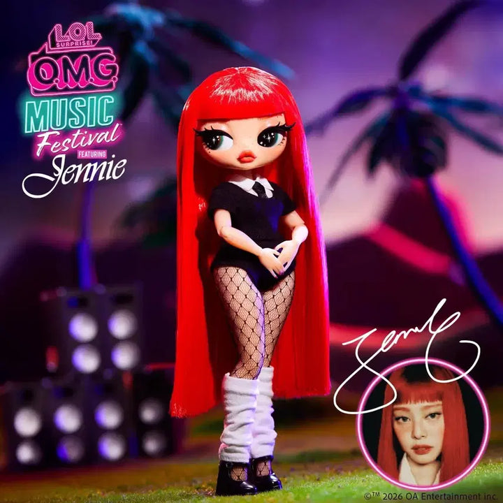 [BUNJANG] LOL Jennie Limited Collaboration Doll / LOL 제니 한정 콜라보 인형