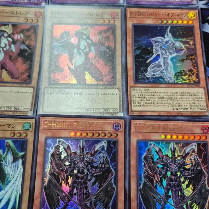 [BUNJANG] Yu-Gi-Oh! Japanese HERO Card Set / 유희왕 일본판 HERO 히어로 카드 세트