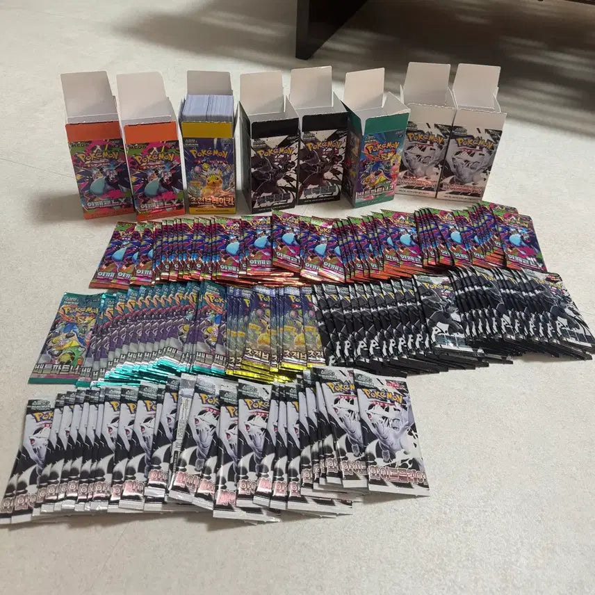 [BUNJANG] Pokemon Card Search Packs (Inferno, Crimson, Blue Ball, Fire, Battle) / 포켓몬 카드 서치팩 판매합니디 (인페,초전,블볼,화플,배틀)