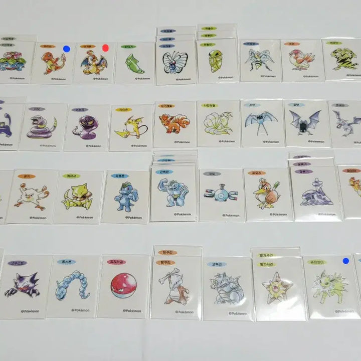 [BUNJANG] Pokemon 30th Anniversary Stickers / 포켓몬 띠부씰 판매&amp;교환 (시즌5, 아트워크)
