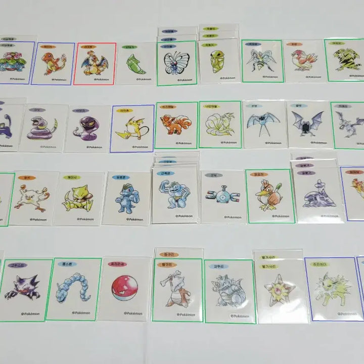 [BUNJANG] Pokemon 30th Anniversary Stickers / 포켓몬 띠부씰 판매&amp;교환 (시즌5, 아트워크)