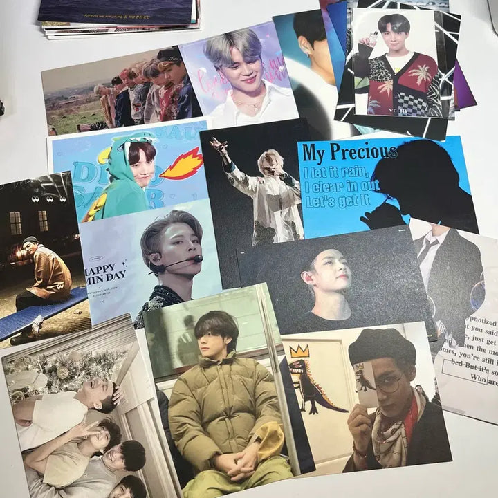 [BUNJANG] BTS Postcard Bundle Set / 방탄 엽서 일괄(총 2페이지) 양도해요