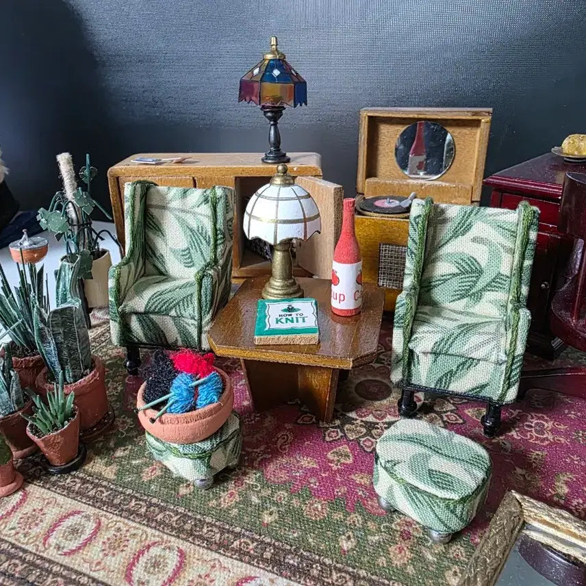 [BUNJANG] Vintage Furniture Set for Doll Accessories / 빈티지 가구 모음