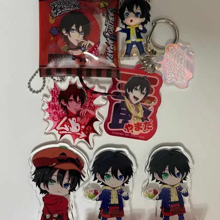 [BUNJANG] Hypnosis Mic Yamada Saburo Acrylic Keychain Charm / 히프마이 야마다 사부로 아크릴 키링 굿즈