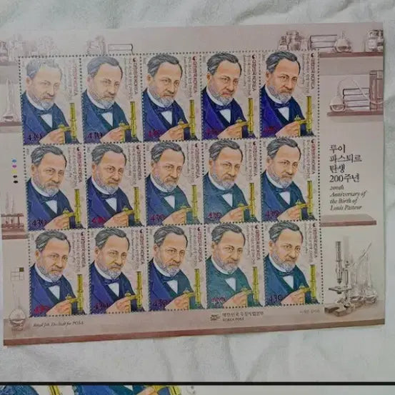 [BUNJANG] Korean Commemorative Postage Stamps &amp; First Day Covers Set / 기념우표 전지1장+ 초일봉투1개 세트 총 5세트 팝니다