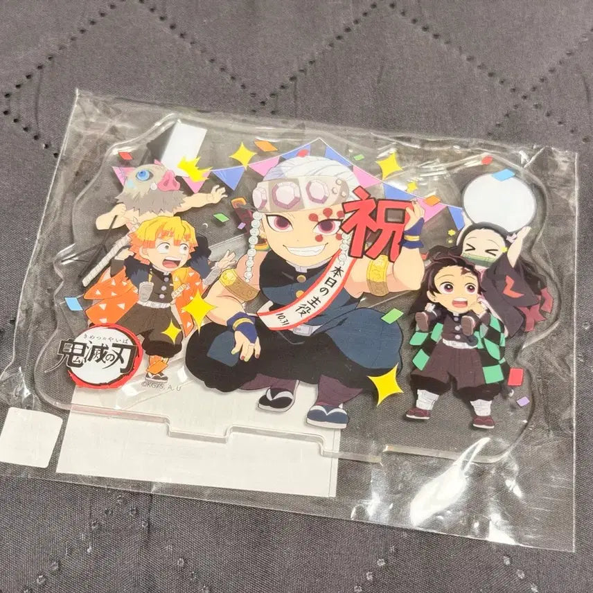 [BUNJANG] Demon Slayer Tengen Uzui Birthday Acrylic Stand (Sealed) / 미개봉) 귀멸의 칼날 우즈이 텐겐 생일 아크릴 귀칼