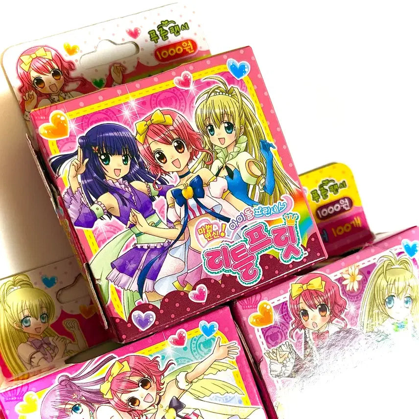 [BUNJANG] Blue Fancy Little Pretty Roll Sticker Set / 푸른팬시 리틀프릿 롤스티커 3종 일괄