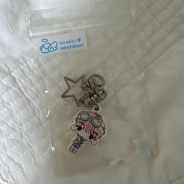 [BUNJANG] BOYNEXTDOOR Riwoo Acrylic Doll Keychain / 보이넥스트도어 보넥도 비공굿 김부쫀님 통판 리우 아크릴 인형 키링 양도 판메