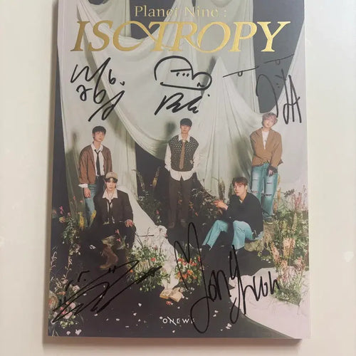 [BUNJANG] ONEWE Planet Nine : ISOTROPY Signed Album (Sealed) / 미개봉) 원위 사인 앨범 planet nine Isctropy