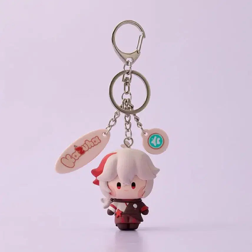 [BUNJANG] Genshin Impact Miniini Kaedehara Kazuha Figure Keychain (Line Friends Edition) / 원신 미니니 카즈하 피규어 키링 라인프렌즈