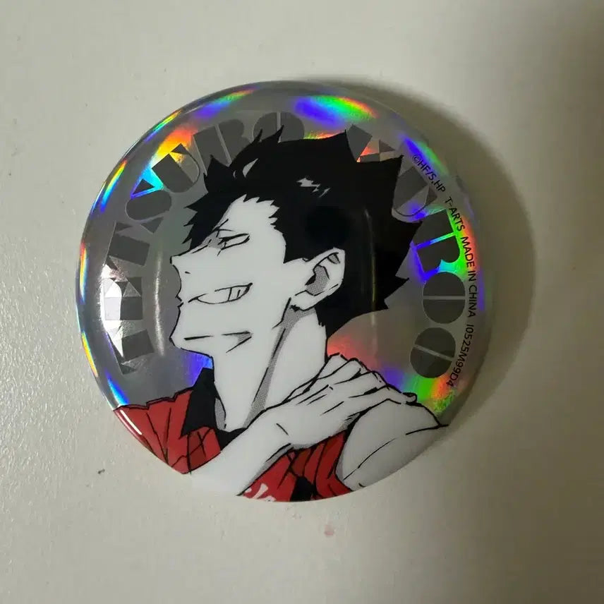 [BUNJANG] Haikyuu!! Kuroo Tetsuro Original Art Can Badge / 하이큐 쿠로오 원화 캔뱃지