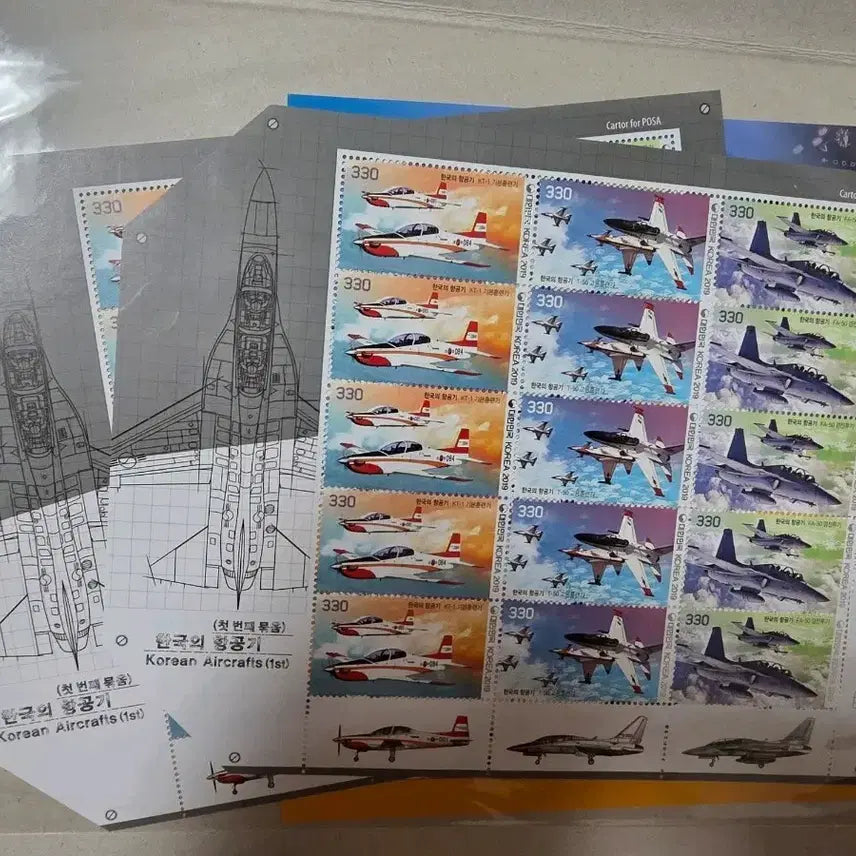 [BUNJANG] Korean Aviation First Day Cover &amp; Eternal Stamp Collection / 기념우표 초일봉투 영원우표 팝니다