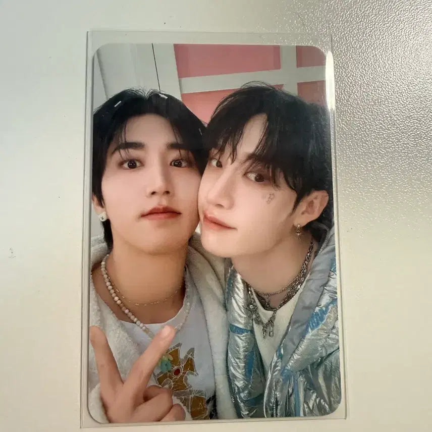 [BUNJANG] Stray Kids 2025 Fanmeeting Stay Zone Photocard Bang Chan &amp; Han / 스트레이키즈 2025 팬미팅 스테이존 포카 방찬&amp;지성