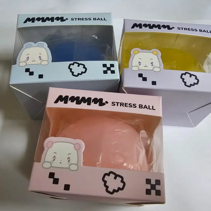 [BUNJANG] PlaYe 3-piece Mhememimu Stress Ball Bundle Set / 플레이브 므메미무 스트레스볼 3개 일괄