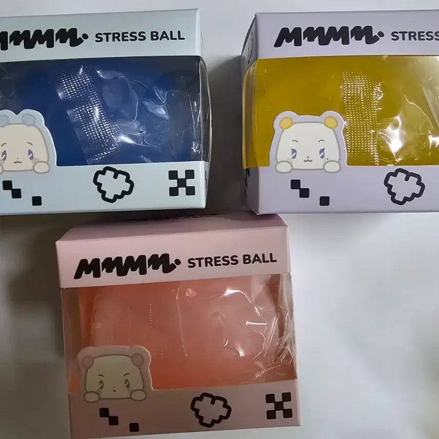 [BUNJANG] PlaYe 3-piece Mhememimu Stress Ball Bundle Set / 플레이브 므메미무 스트레스볼 3개 일괄